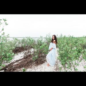 Fillyboo “Wonder Years” embroidered dress, blue